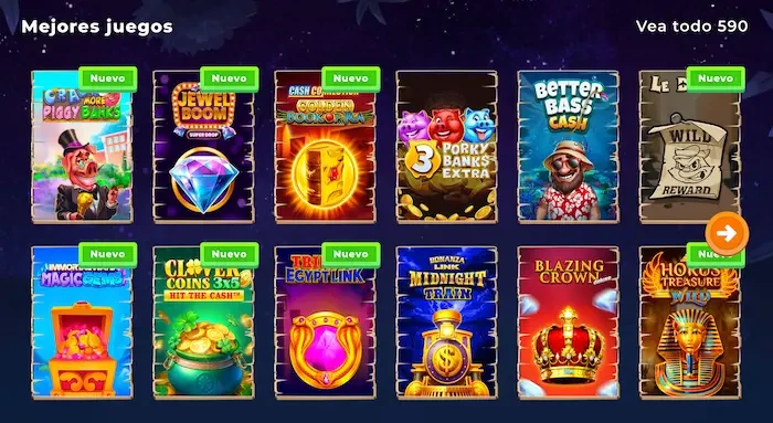 wazamba-chile.com games