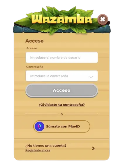 Wazamba Casino /cl login