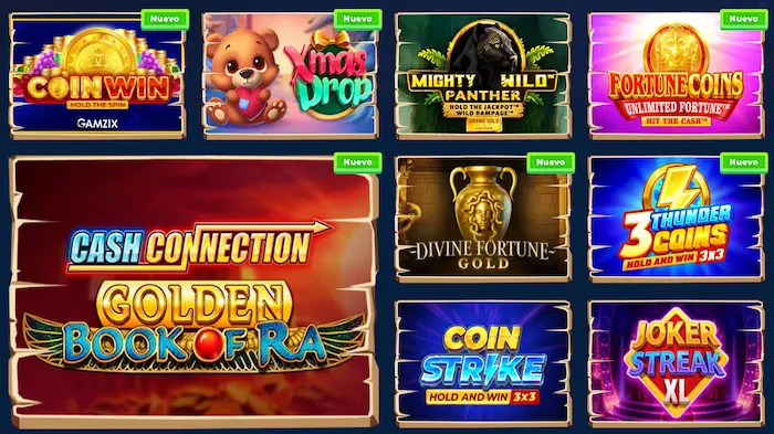 Wazamba Casino Juegos games